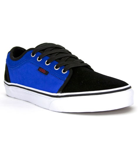 Chukka low black_blue