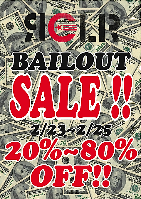 R Bailout sale BLOG!!