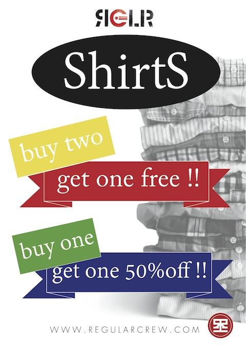 SHIRTS SALE